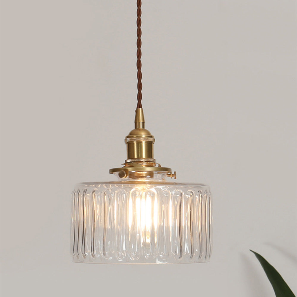 Vintage Crystal Pendant Light