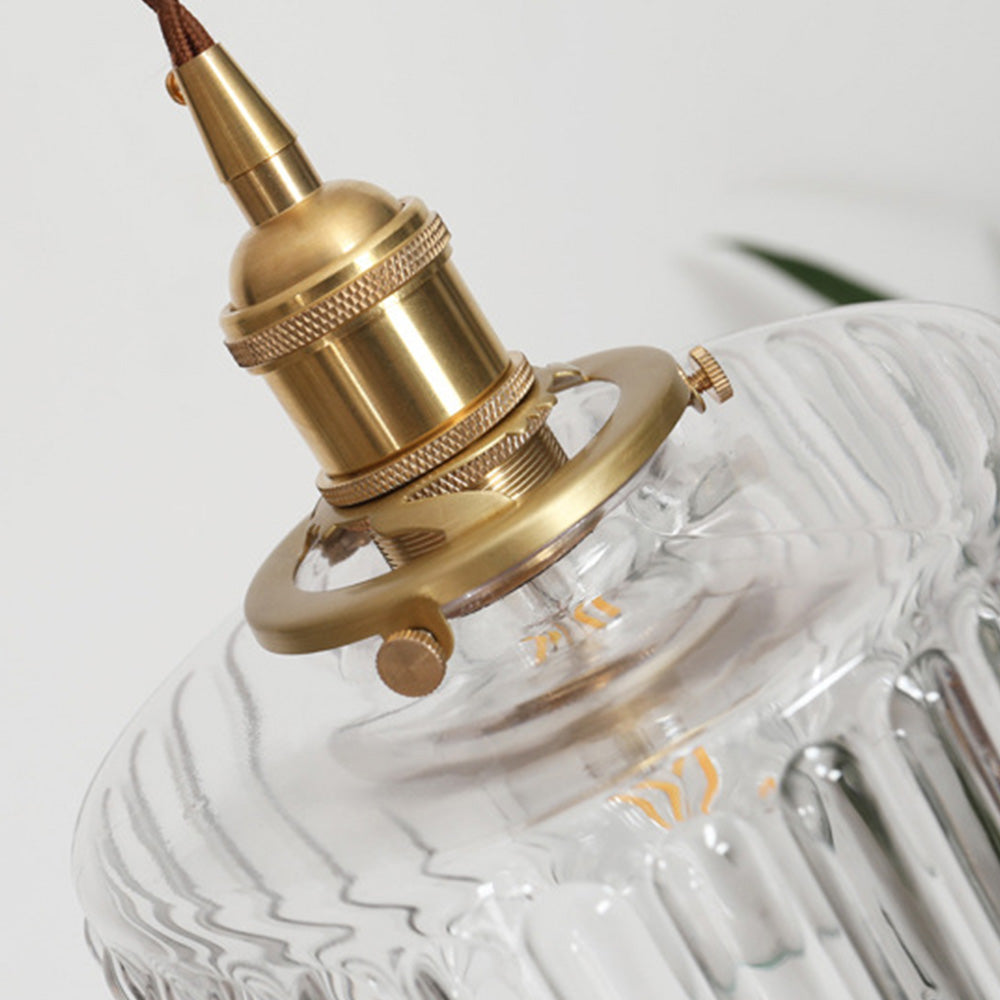 Vintage Crystal Pendant Light