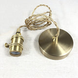 Vintage Crystal Pendant Light